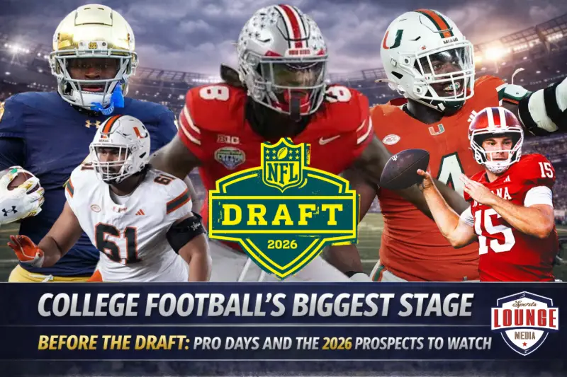 College Football’s Biggest Stage Before the Draft: Pro Days and the 2026 Prospects to Watch