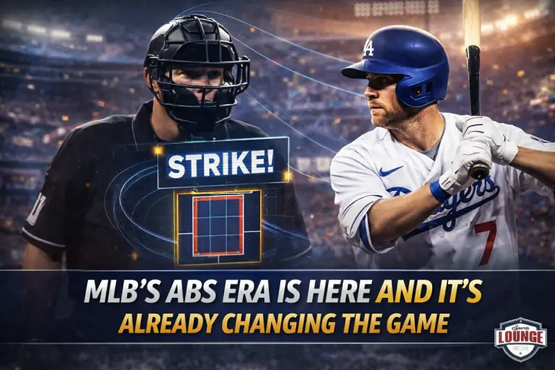 MLB's ABS Era Is Here — And It's Already Changing the Game