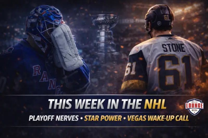 This Week in the NHL: Playoff Nerves, Star Power, and a Vegas Wake‑Up Call