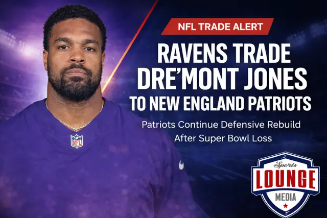 NFL Trade Alert: Ravens Trade Dre'Mont Jones to New England Patriots