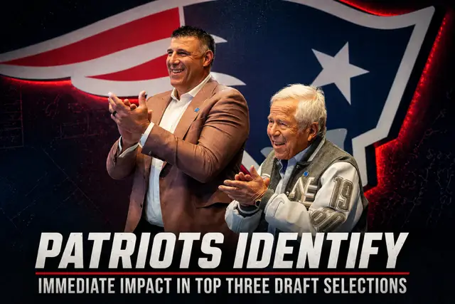 Patriots Identify Immediate Impact in Top Three Draft Selections