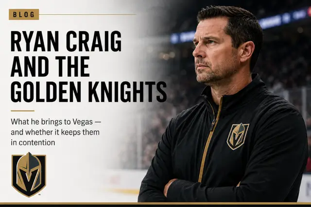 What Ryan Craig Brings to the Golden Knights — And Whether It Keeps Vegas in Contention