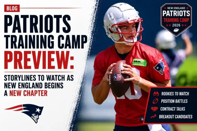 Patriots Training Camp Preview: Storylines to Watch as New England Begins a New Chapter